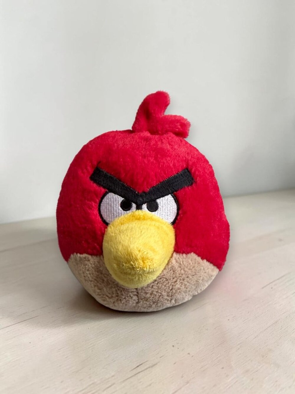 RARE Angry Birds 6” Terence Big Brother Plush Toy Commonwealth 2010 No Sound